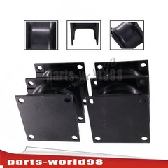 4PCS Fit Stanley Hydraulic Vibratory Plate Compactor Rubber Isolator Shock Mount