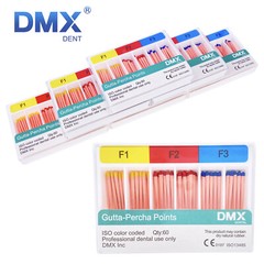DMXDENT Dental Gutta Percha Points & Absorbent Paper Endodontics Endo Root Canal