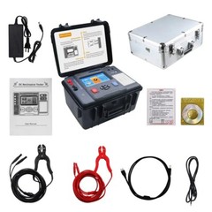 DC Resistance Tester Meter with Range 10.0uΩ to 1000.0KΩ Resolution 0.1uΩ 20A
