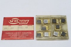 10 pcs VR WESSON SPG 322 Grade VR75 Carbide Inserts CANADA