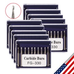 Dental Carbide Burs Pear-Shaped Type High Speed Tungsten Steel Bur FG330