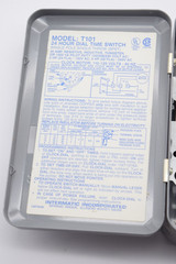 Intermatic T101 24 Hour Dial Time Switch SPST 40A 120V 240V Timer