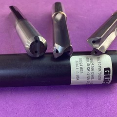GUHRING 13.200mm Solid Carbide Coolant Fed 2 Flute Drill 140°🎯Machinist