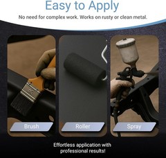 Rust Bullet Blackshell – Gloss Black – 1 Quart – Corrosion Preventive