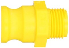 Banjo GHMT075F Polypropylene Cam & Groove Fitting, 3/4″ Male Adapter x GHT Male