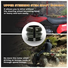 Alpha Rider Upper Steering Stem Shaft Bushing Replaces 53221-HC4-000 For 1PC