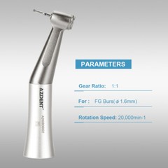 NSK Style Dental Low Speed Handpiece Contra Angle 1.6./2.35mm bur Air Motor 2/4H