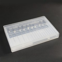 10PCS Tungsten Carbide Dental Cutter Kit Acrylic Burs Lab Tooth Drill 2.35mm US