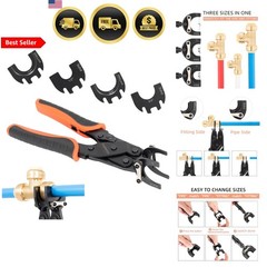 Push to Connect Removal Tool Disconnect Tongs for Plumbing Fittings 3 Sizes