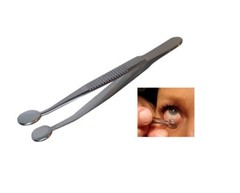 SS Meibomian Gland Forceps Collins Expressor For Dry Eye Lid Tweezers Autoclave