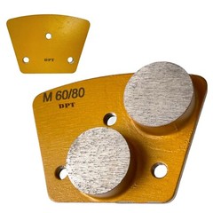 18PK Trapezoidal Grinding Discs for Bolt-on Concrete Floor Grinders Medium Bond