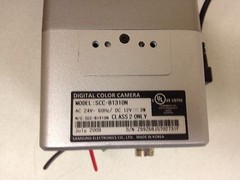 Samsung SCC-B1310N CCTV Camera w/ 5-100mm Lens Long Range Color Surveillance Cam