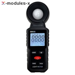 S8608 LCD Light Meter Digital Illuminance Meter Luxmeter Photometer 200000Lux