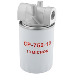 10 Micron Hydraulic Oil Filter Assembly, Spin-On Design, Return Line Filter with