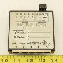 Contemporary Controls EIBA5-100T/R 10/100 Mbps Ethernet BAS Switch