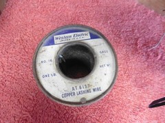 Vtg Rare western Electric Solder 5 oz AT6157 16