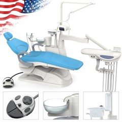 Dental Unit Chair Computer Controlled DC Motor&Doctor Stool/ Dental Turbine Unit