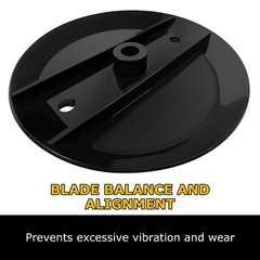 Heavy Duty Blade Pan Stump Jumper For 4′, 5′ and 6′ Rotary Mowers with 40 hp