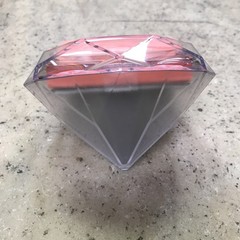 Post-it Pop-up Notes 3M Diamond Shape Dispenser for 3×3 Discontinued Rare Silver