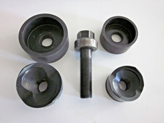 USED ONCE GREENLEE BALL BEARING KNOCKOUT PUNCH SET 737BB