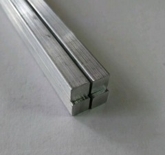 4 pc 1/4 X 1/4″ X 12″ long new 6061 T6 solid aluminum plate flat stock bar block
