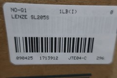 Lenze SL205S Smv Series Drive 208v-ac 240v-ac 0.5hp 0-240hz 0-240v-dc