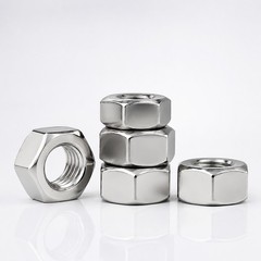 Metric Hex Nuts Stainless Steel 18-8 DIN 934 M2 M2.5 M3 M3.5 M4 M5 M6 M8 M10 M12