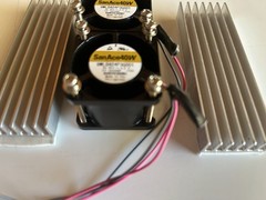 Sanyo Denki 9WL0424P3G001 San Ace 40W Dual 24V DC Fan Kit w/ Aluminum Heatsinks