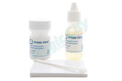 NEW Prime-Dent Dental Glass Ionomer Luting Cement Kit Crowns 18g Kit