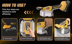 ENON Cordless Tile Vibration Tool Machine for DeWalt 20V Battery w/ Battery