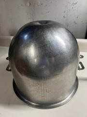 20 Qt S/S mixer bowl for a Hobart A-200 bench top dough mixer