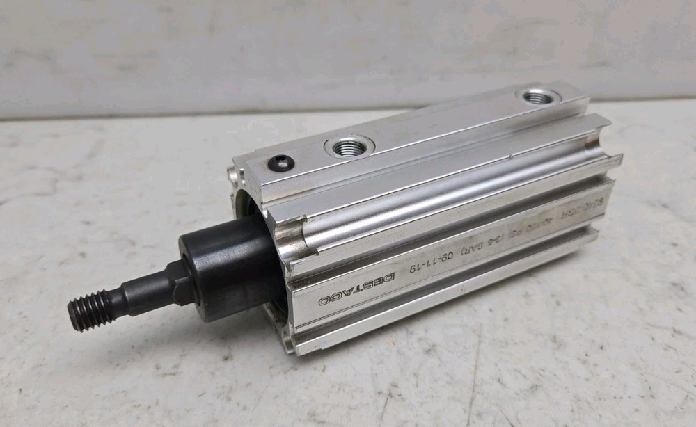 Destaco 9540-2GR Pneumatic Swing Clamp 40mm Right Hand G Port 40-120 Psi
