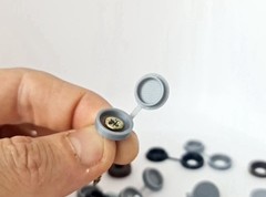 40 PCS Snap-On Screw Cover Caps – 4 Colors | Furniture, Cabinets, DIY