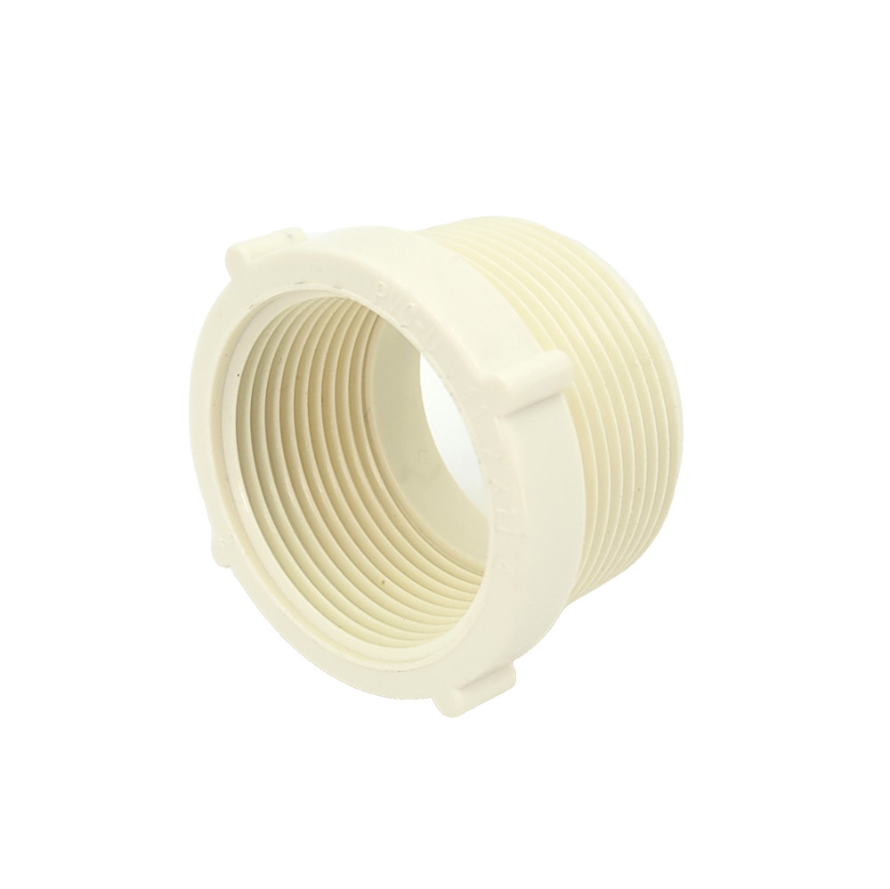 {Lot of 2} PVC Threaded Reducer Bushing NPT 1-1/2″ by 1-1/4″ (1.5 x 1.25)
