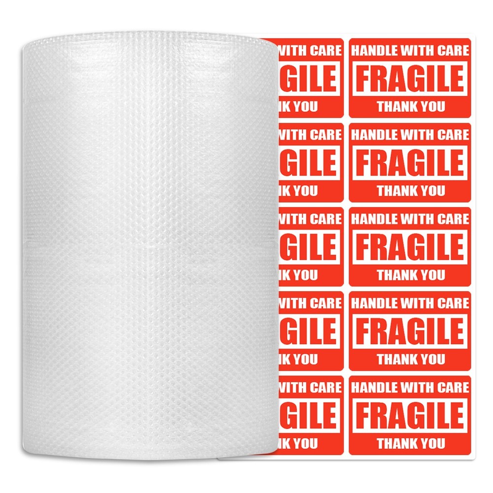 3/16″ Bubble Cushioning Roll 12″ x 36′, Perforated Every 12″ FAST SHIPPING