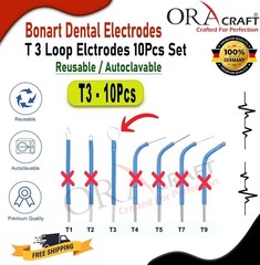Bonart ART-E1 Dental Electrode T3 Loop Electrodes 10Pcs Reusable Autoclavable