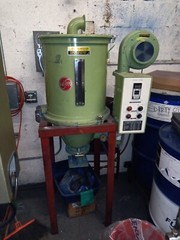 MATERIAL DRYERS & METAL STANDS, TWO SETS