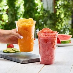 20 Oz Clear Plastic Cups PET Disposable Cold Cups for All Kinds of Beverages
