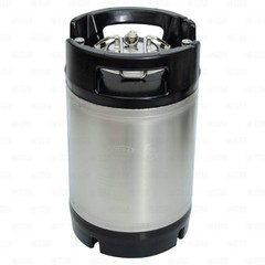 2.5 Gallon Stainless Steel Ball Lock Corny Kegs for Beer Coffee Kombucha Soda