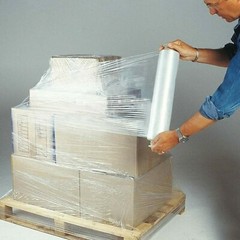 18″x 1500 FT Roll Plastic Pallets Stretch Moving Packing Wrap Film Clear 8 Pack