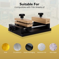 For Laser Marking Machine Fixture Double-track Design Sheet Cutting Holder