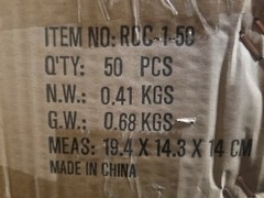🔴(QTY 50) NSi RCC-1-50 Ratchet Clamp Clamps Pro 1″‼️