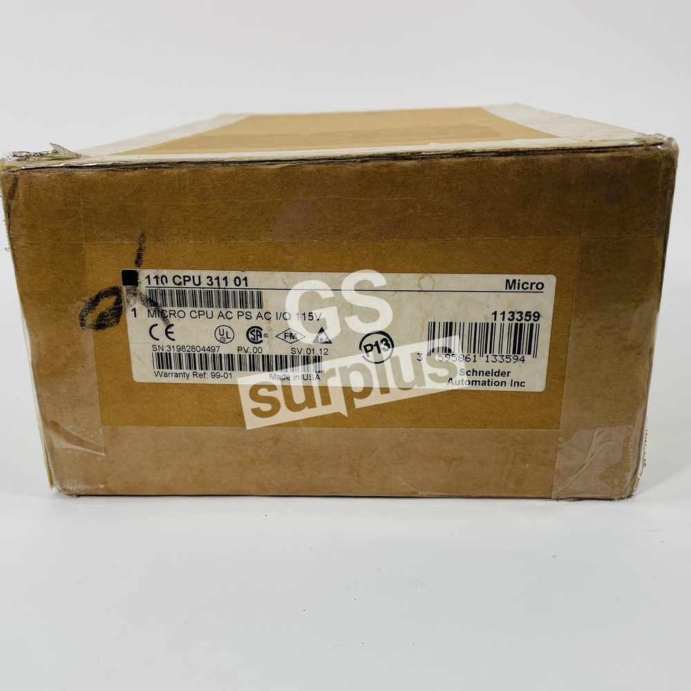 AEG 110 CPU 311 01 / 110CPU31101 (New Open Surplus)