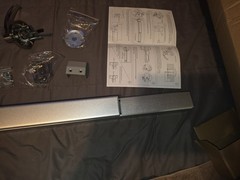 Suermany stainless steel 31.5″ push door opener