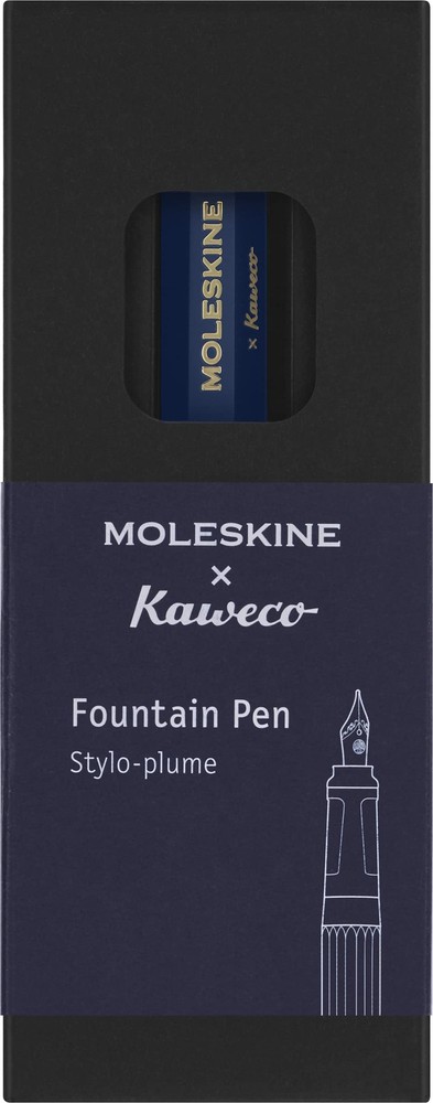 x Kaweco, Fountain Pen, Medium Nib, Blue with Blue Ink