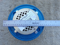 MS FD-12000 Low Profile 5″ Adjustable Floor Drain; mC