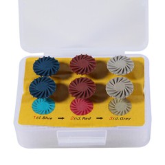 6pcs/box Dental Polish Kit Composite Resin Polishing Disc Spiral Polish Wheel