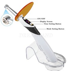 NEW 1S LED Dental Curing Light Lamp Cordless metal head 2300mw/cm2 black
