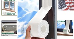 Versatile Window Sealing & Insulation Tape – 3 Inch x 65.5 FT for All Seasons