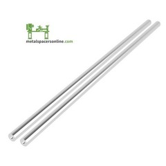 Aluminum Spacer-Tubing- 1″ OD x 0.40″ ID x 36″ Long–Fits M10 and 3/8″ Bolts